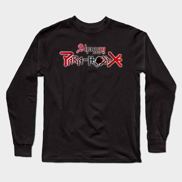 Para-holiX Red/Black Gradient (Shaggy) Long Sleeve T-Shirt by ParaholiX